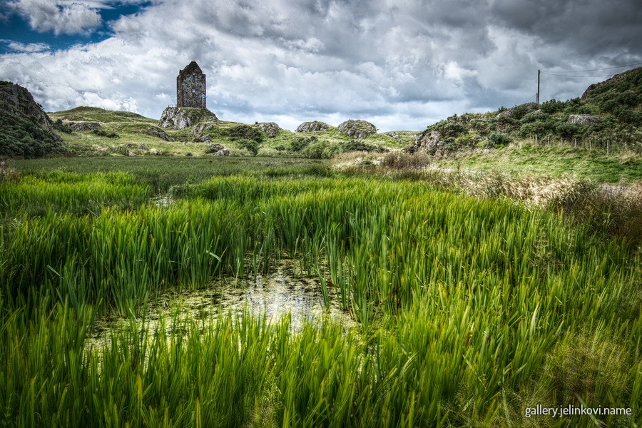 Smailholm Tower and Mill Pond