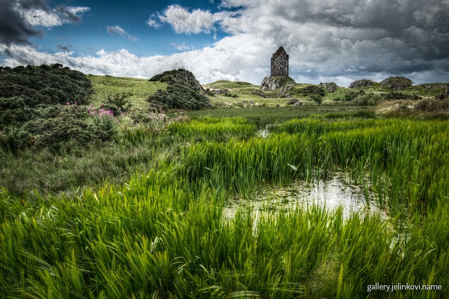 Smailholm Tower and Mill Pond