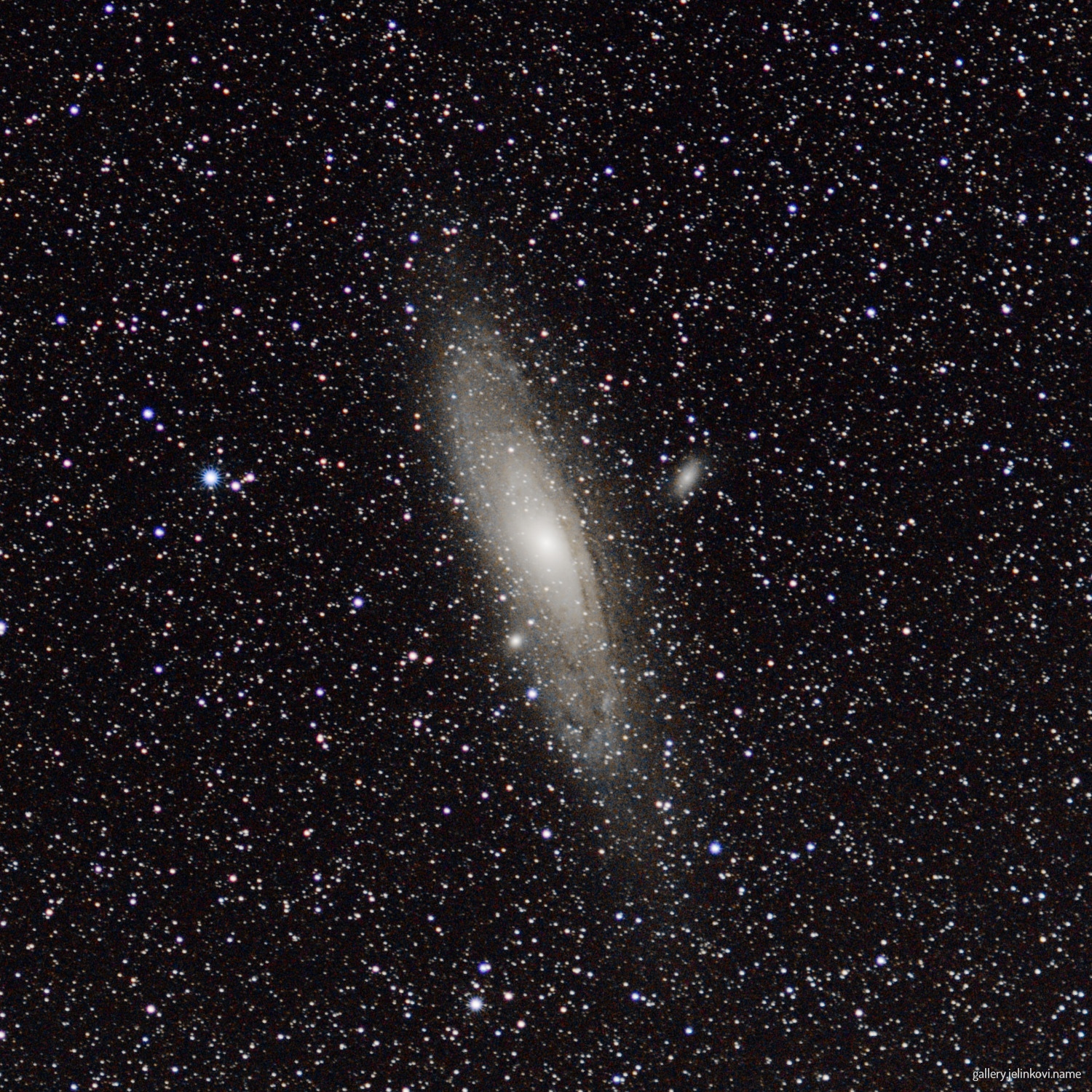 [M31] Andromeda Galaxy + [M32] Andromeda Satellite #1 + M110