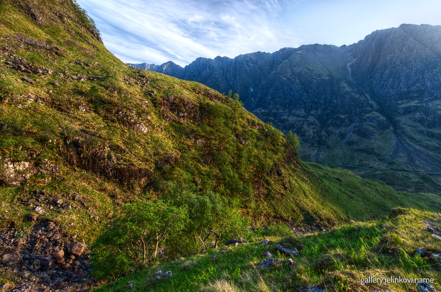 sunrise in Coire nan Lochan, Glencoe